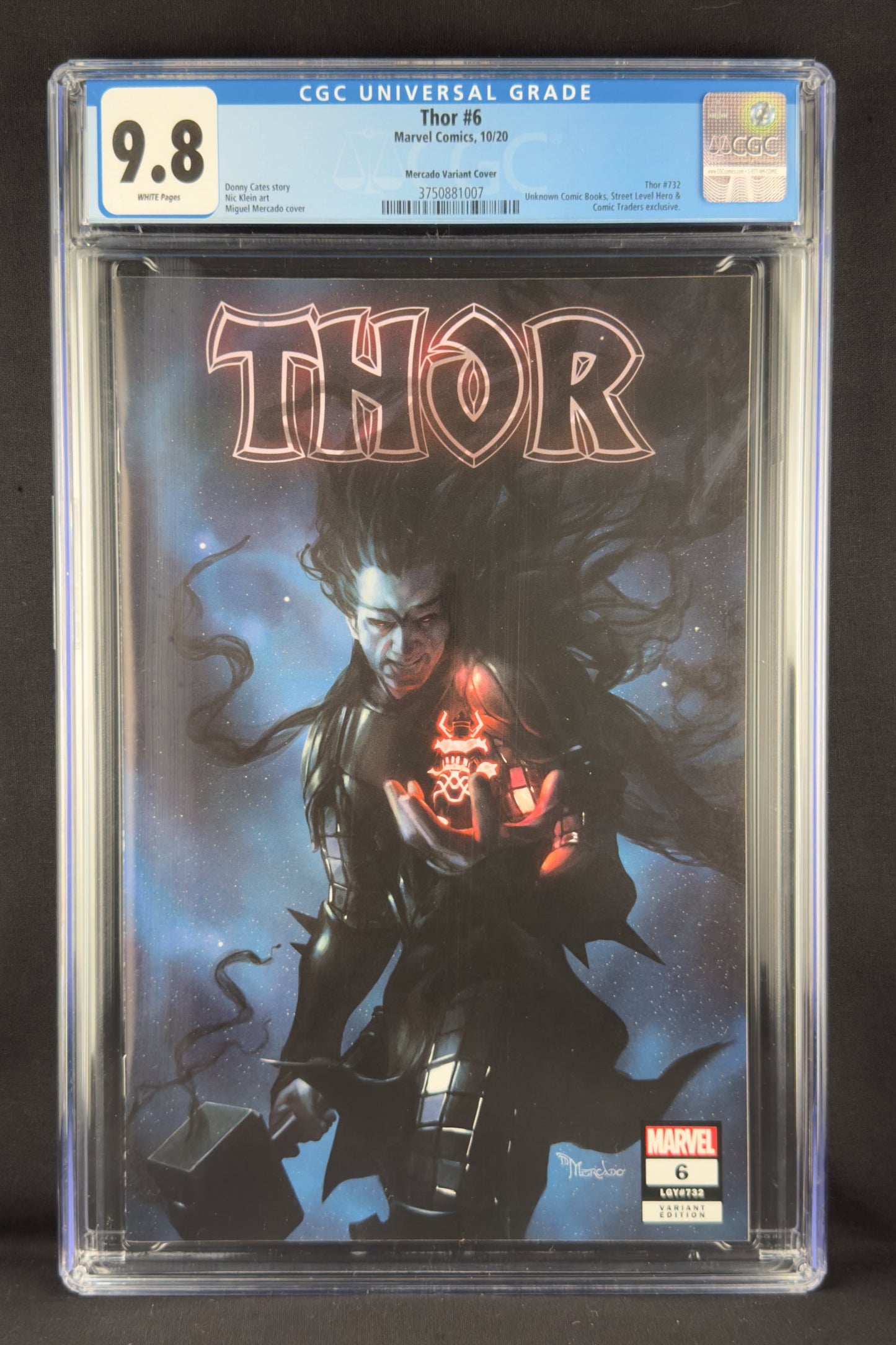 Thor #6 (2020) CGC 9.8 Miguel Mercado Variant