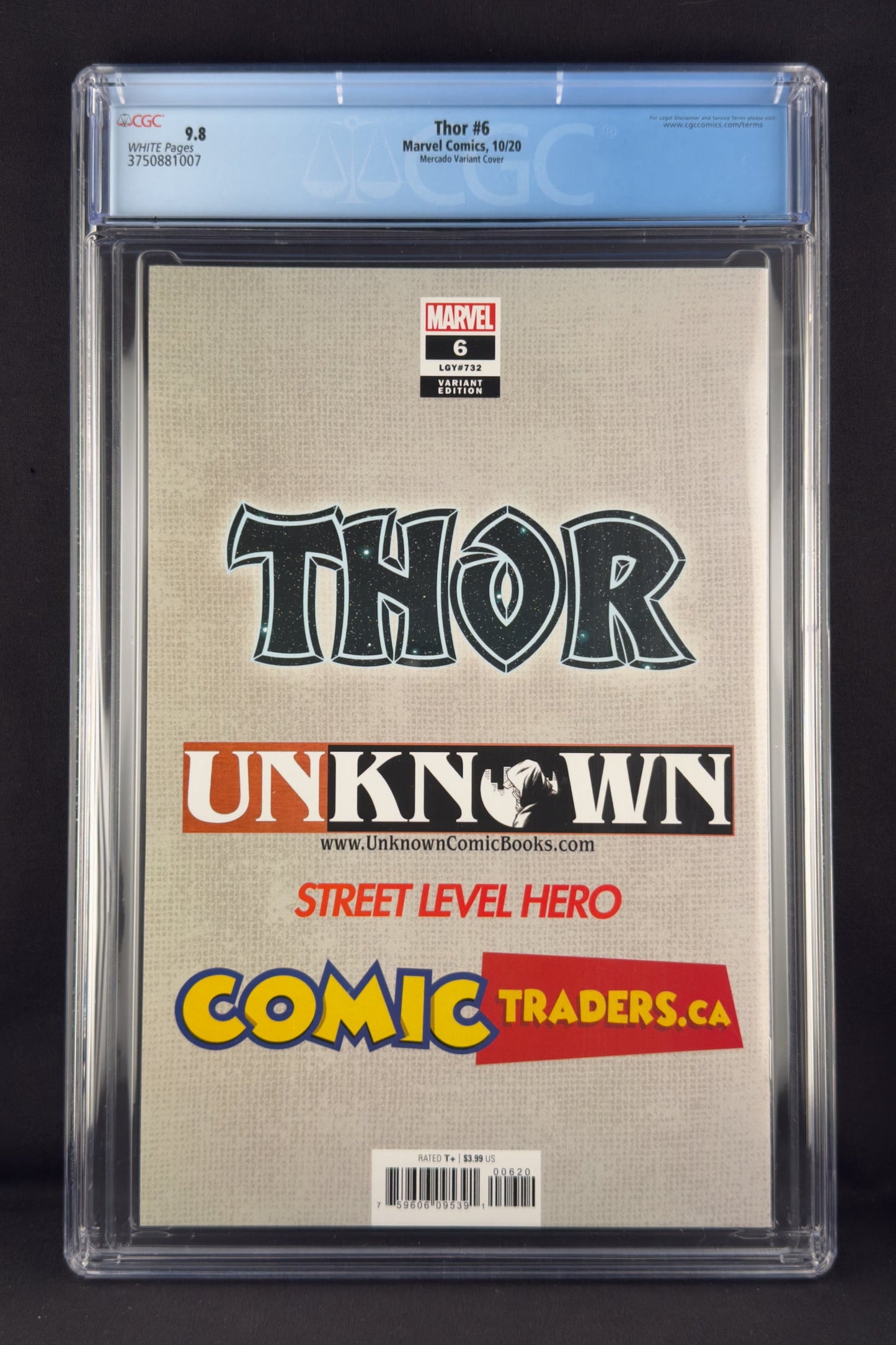 Thor #6 (2020) CGC 9.8 Miguel Mercado Variant