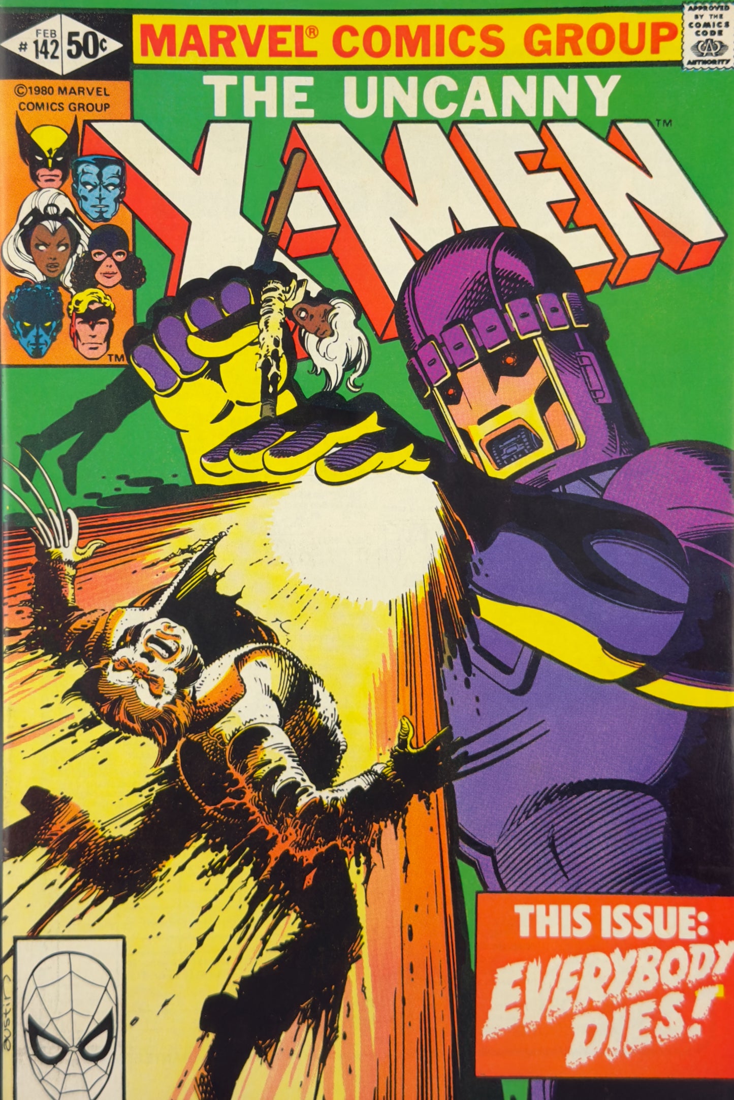 Uncanny X-Men #142 (1981) CGC 9.0 Days of Future Past
