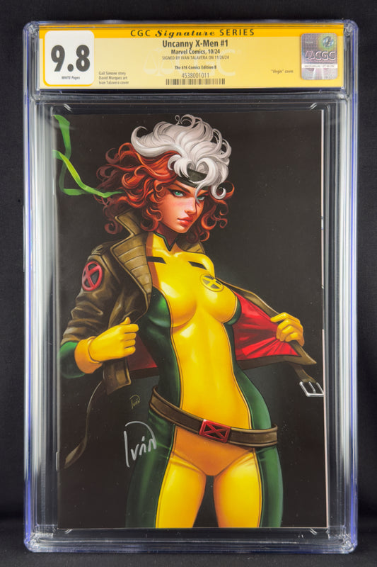 Uncanny X-Men #1 (2024) CGC 9.8 SS Ivan Talavera Virgin Variant B Ltd 1000