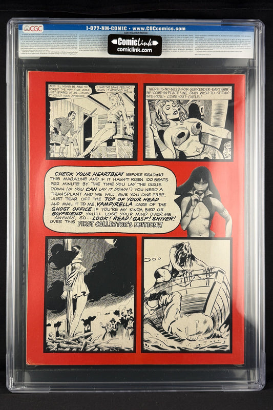 Vampirella #1 (1969) CGC 8.5 Frank Frazetta - 1st app Vampirella