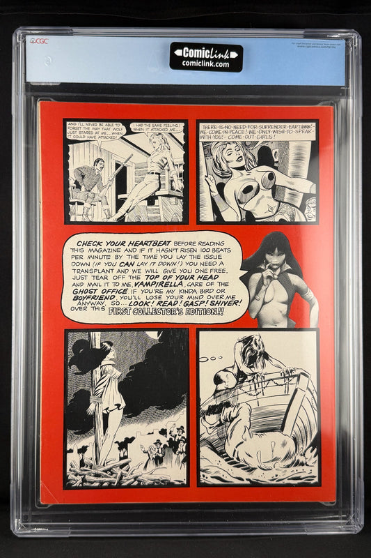 Vampirella #1 (1969) CGC 9.0 Frank Frazetta - 1st app Vampirella