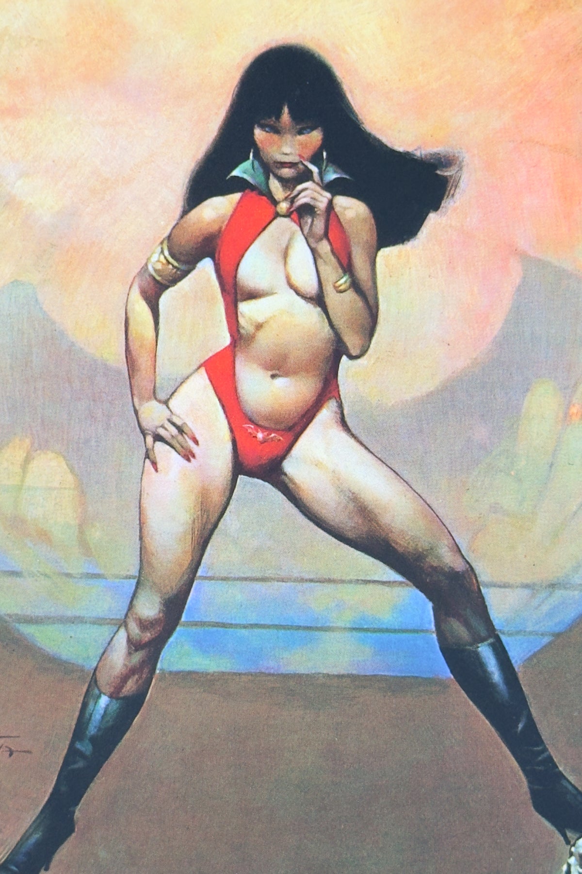 Vampirella #1 (2019) Frank Frazetta 1:100 Variant NM