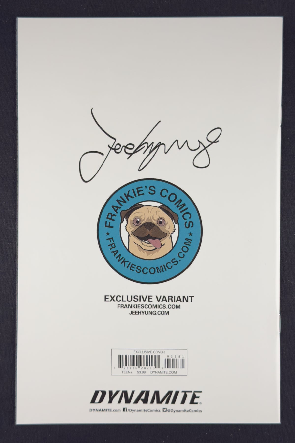 Vampirella #2 (2019) JeeHyung Lee Variant Ltd 1000 NM+