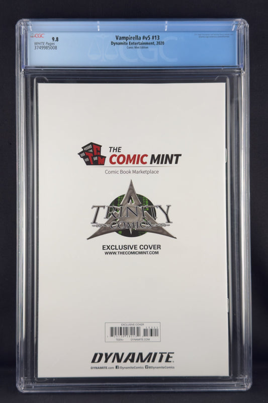 Vampirella #13 (2020) CGC 9.8 Will Jack Virgin Variant Ltd 500