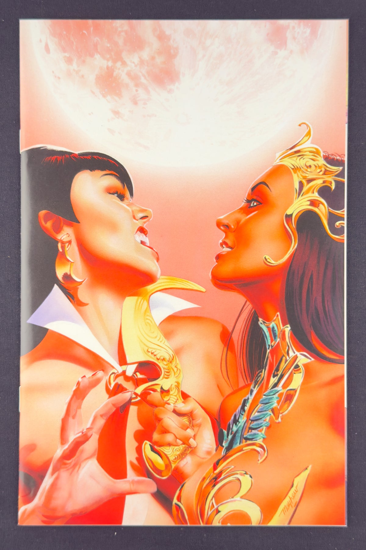 Vampirella/Dejah Thoris #1 (2018) Mike Mayhew Virgin Variant M NM-