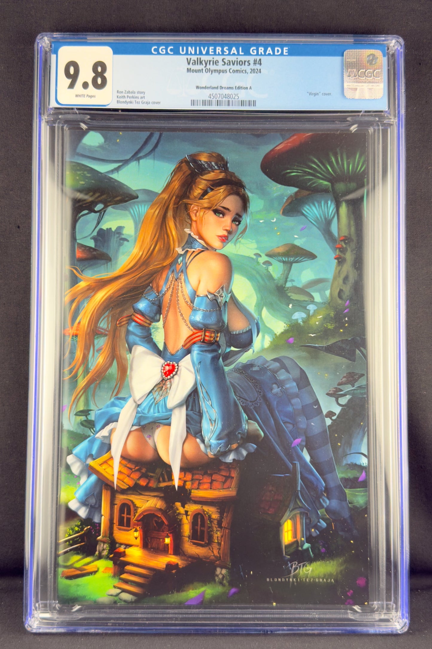 Valkyrie Saviors: Key of Storms #4 (2024) CGC 9.8 Blondynki Tez Graja