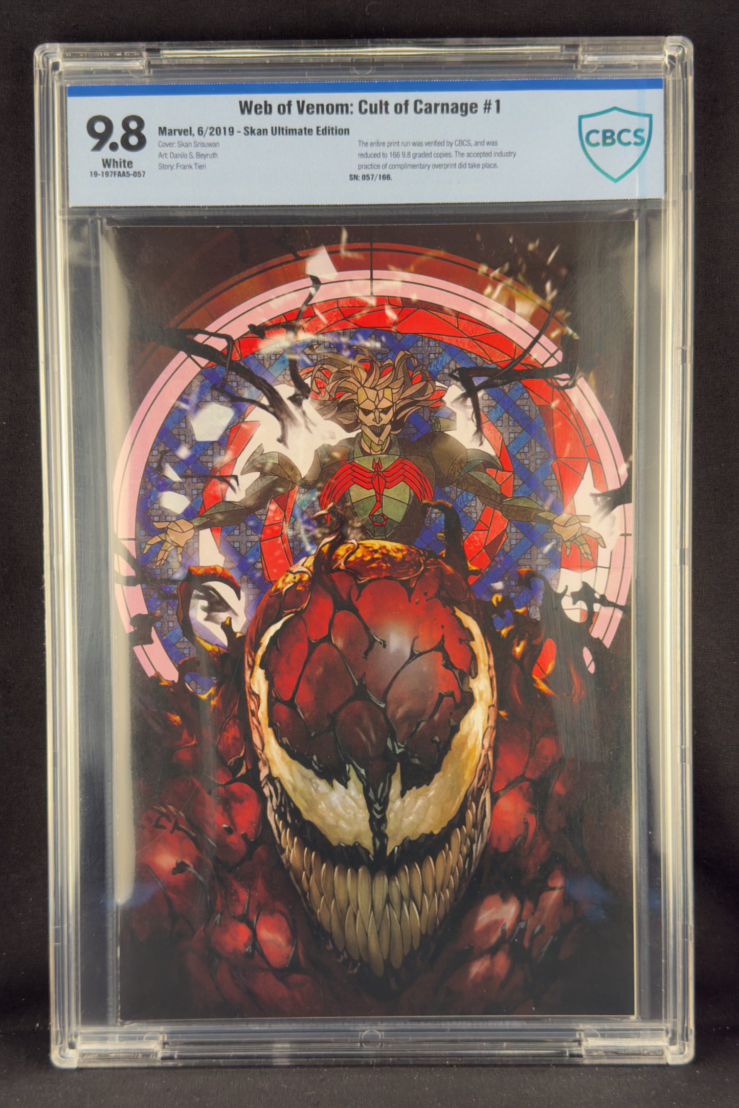 Web of Venom: Cult of Carnage #1 (2019) CBCS 9.8 Virgin Variant