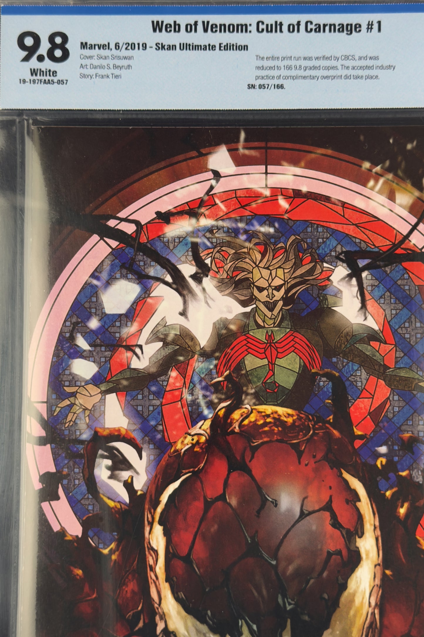Web of Venom: Cult of Carnage #1 (2019) CBCS 9.8 Virgin Variant