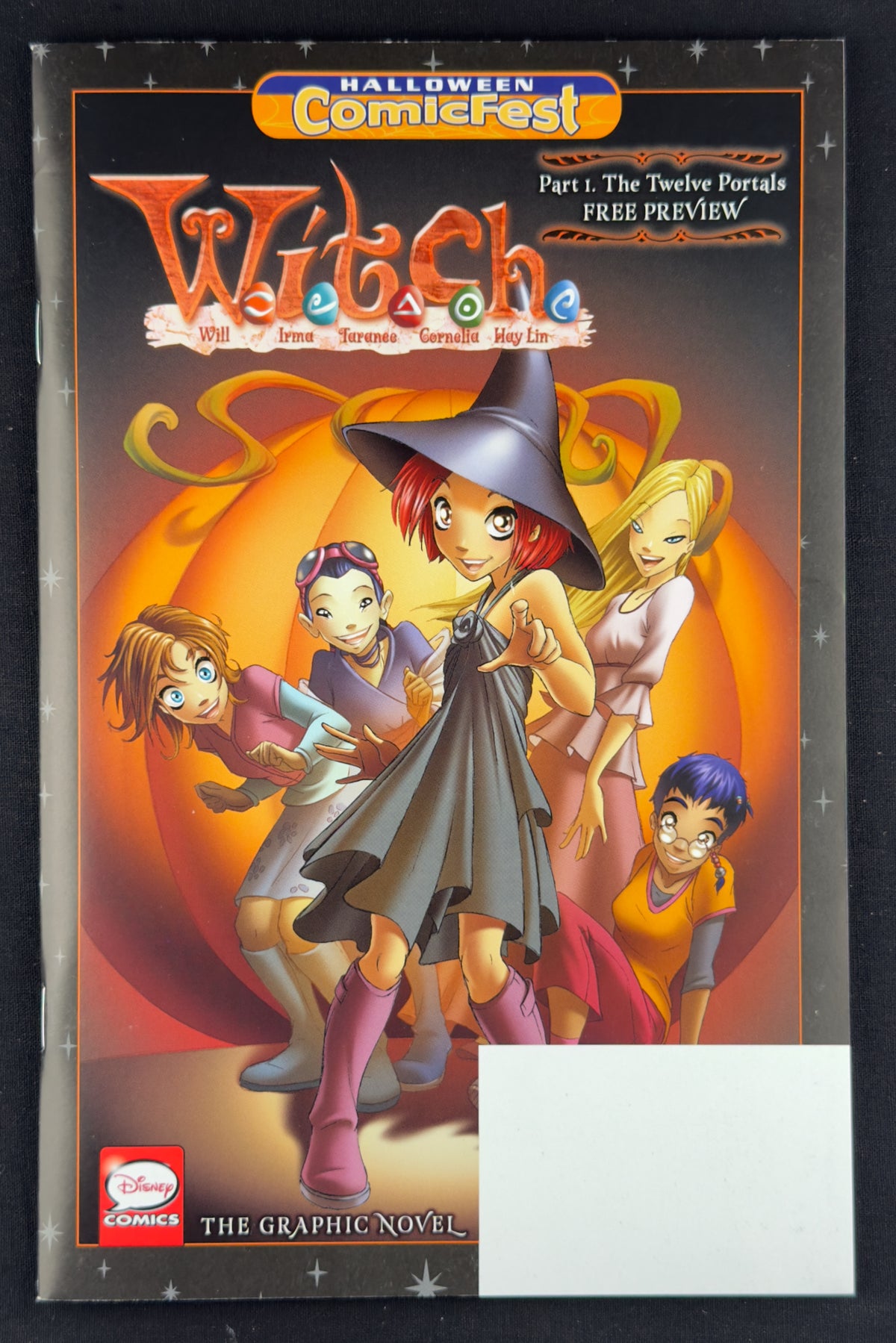 W.I.T.C.H. Part I Twelve Portals Free Preview Halloween ComicFest (2018) VF/NM