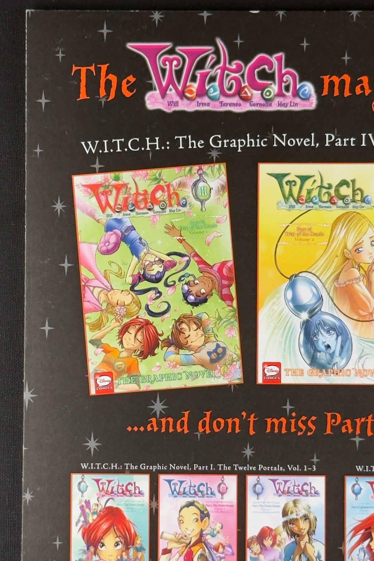 W.I.T.C.H. Part I Twelve Portals Free Preview Halloween ComicFest (2018) VF/NM