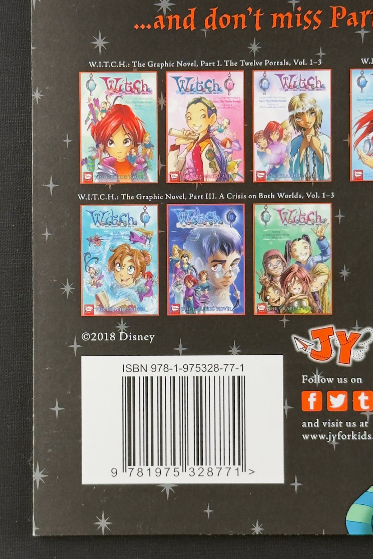 W.I.T.C.H. Part I Twelve Portals Free Preview Halloween ComicFest (2018) VF/NM