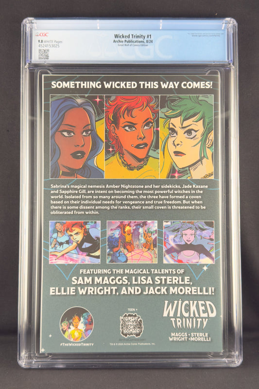 Wicked Trinity #1 (2024) CGC 9.8 Scribbling Sarah Variant Ltd 200