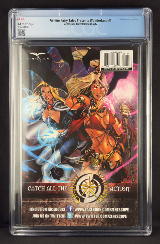 Wonderland #1 (2012) CGC 9.6 J. Scott Campbell