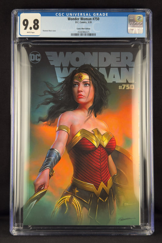Wonder Woman #750 (2020) CGC 9.8 Shannon Maer Variant Ltd 750