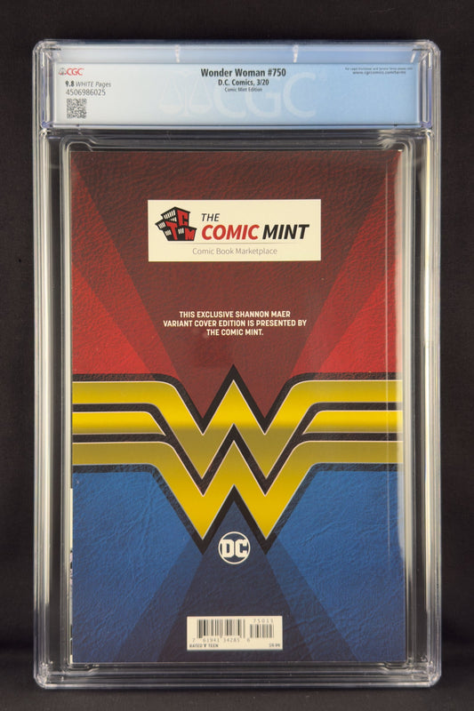 Wonder Woman #750 (2020) CGC 9.8 Shannon Maer Variant Ltd 750