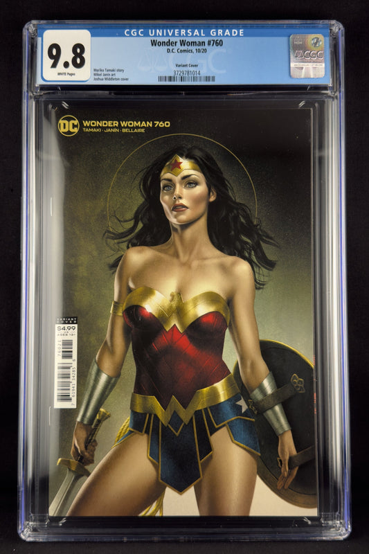 Wonder Woman #760 (2020) CGC 9.8 Joshua Middleton Variant B