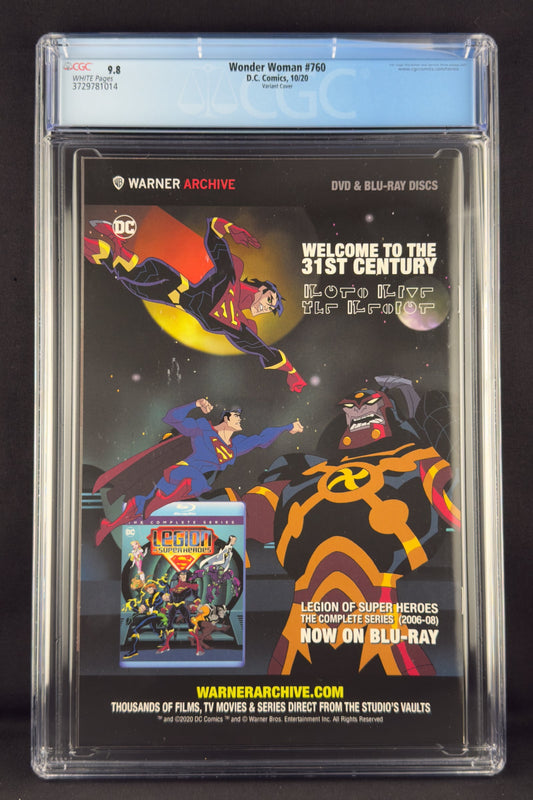 Wonder Woman #760 (2020) CGC 9.8 Joshua Middleton Variant B