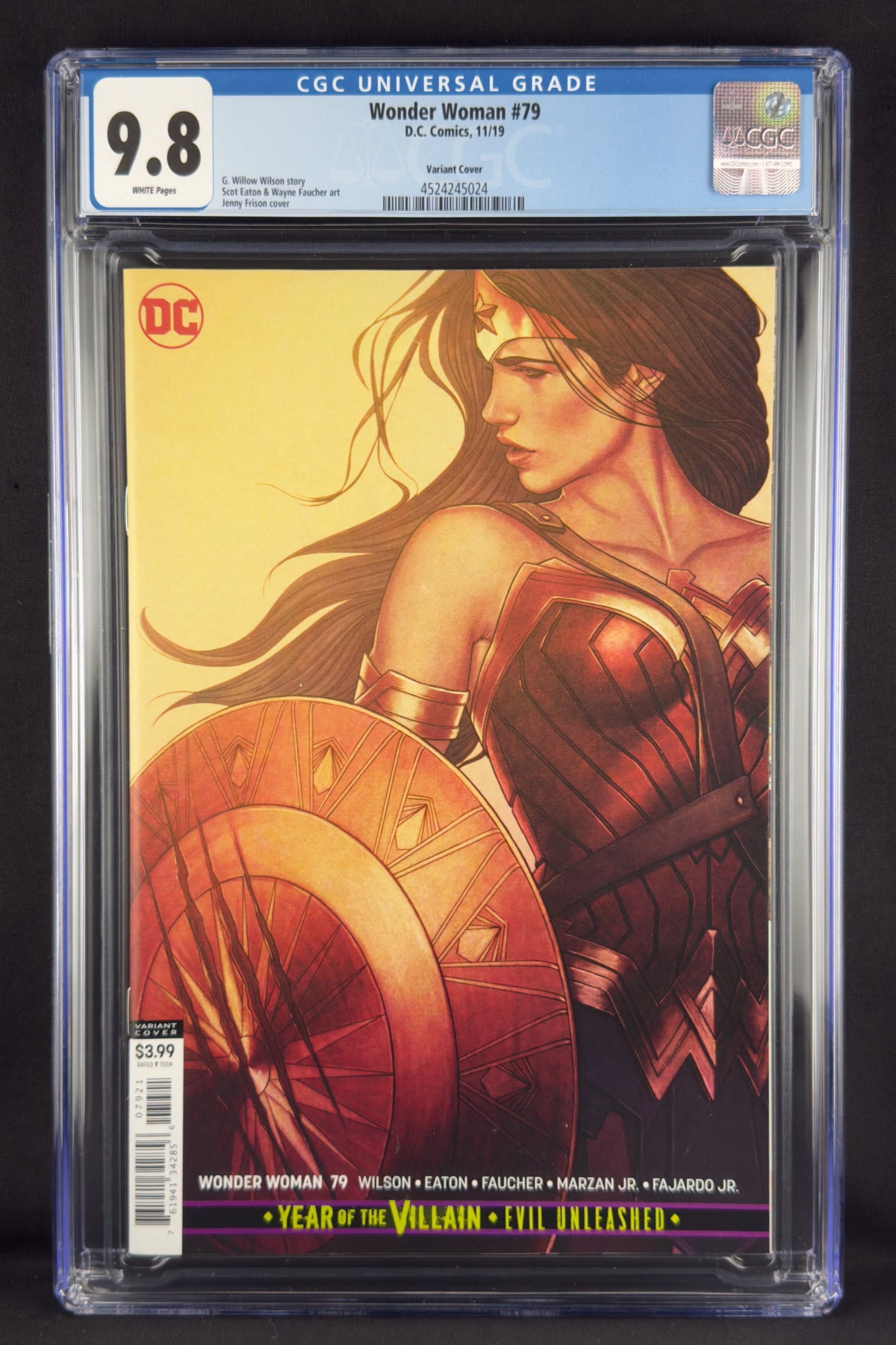 Wonder Woman #79 (2019) CGC 9.8 Jenny Frison Variant B