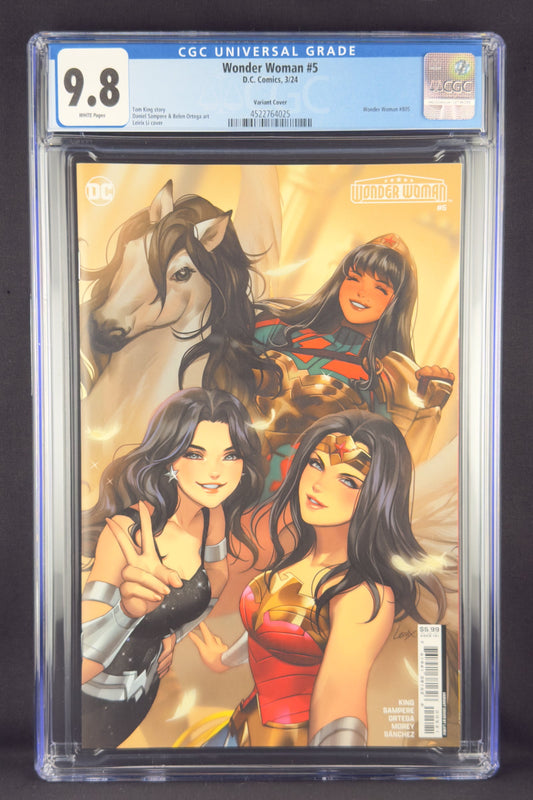 Wonder Woman #5 (2024) CGC 9.8 Lesley Leirix Li Variant