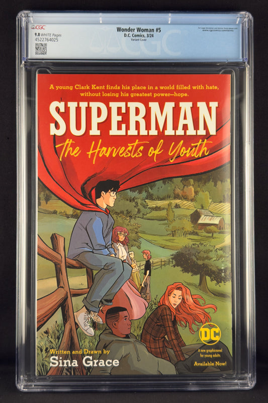 Wonder Woman #5 (2024) CGC 9.8 Lesley Leirix Li Variant