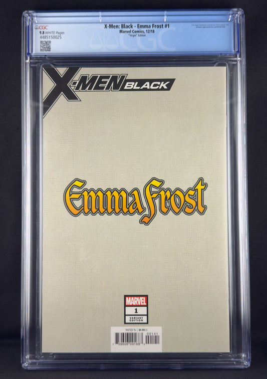 X-Men Black: Emma Frost #1 (2018) CGC 9.8 J. Scott Campbell Virgin 1:100 Variant