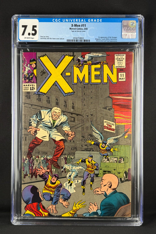 X-Men #11 (1965) CGC 7.5 Jack Kirby - 1st app Stranger