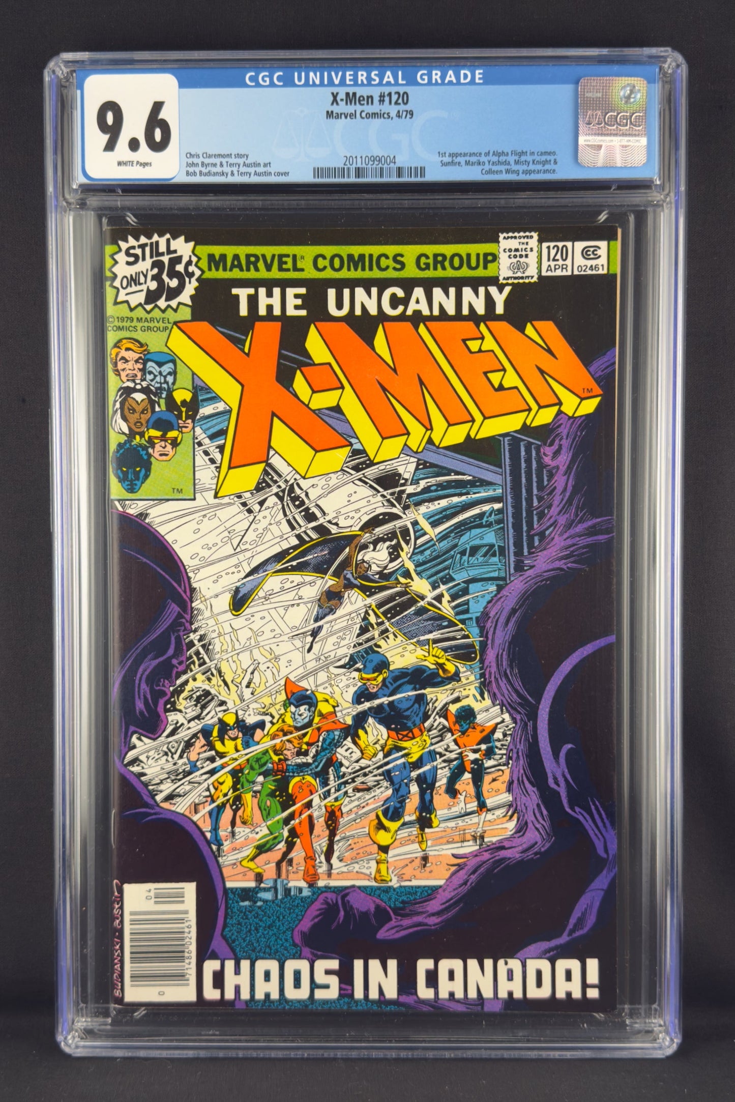 X-Men #120 (1979) CGC 9.6 - First cameo appearance of Alpha Flight