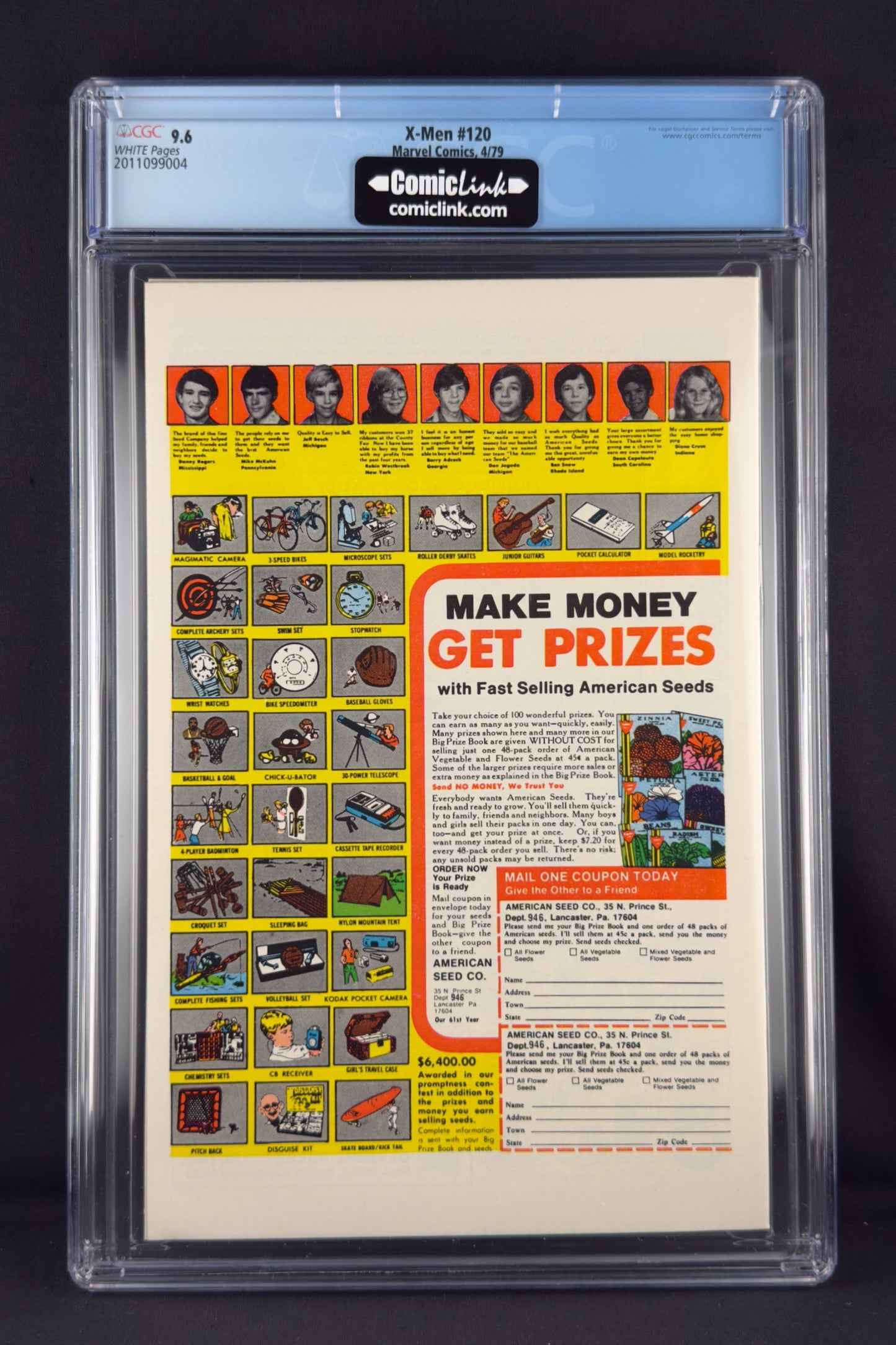 X-Men #120 (1979) CGC 9.6 - 1st cameo Alpha Flight