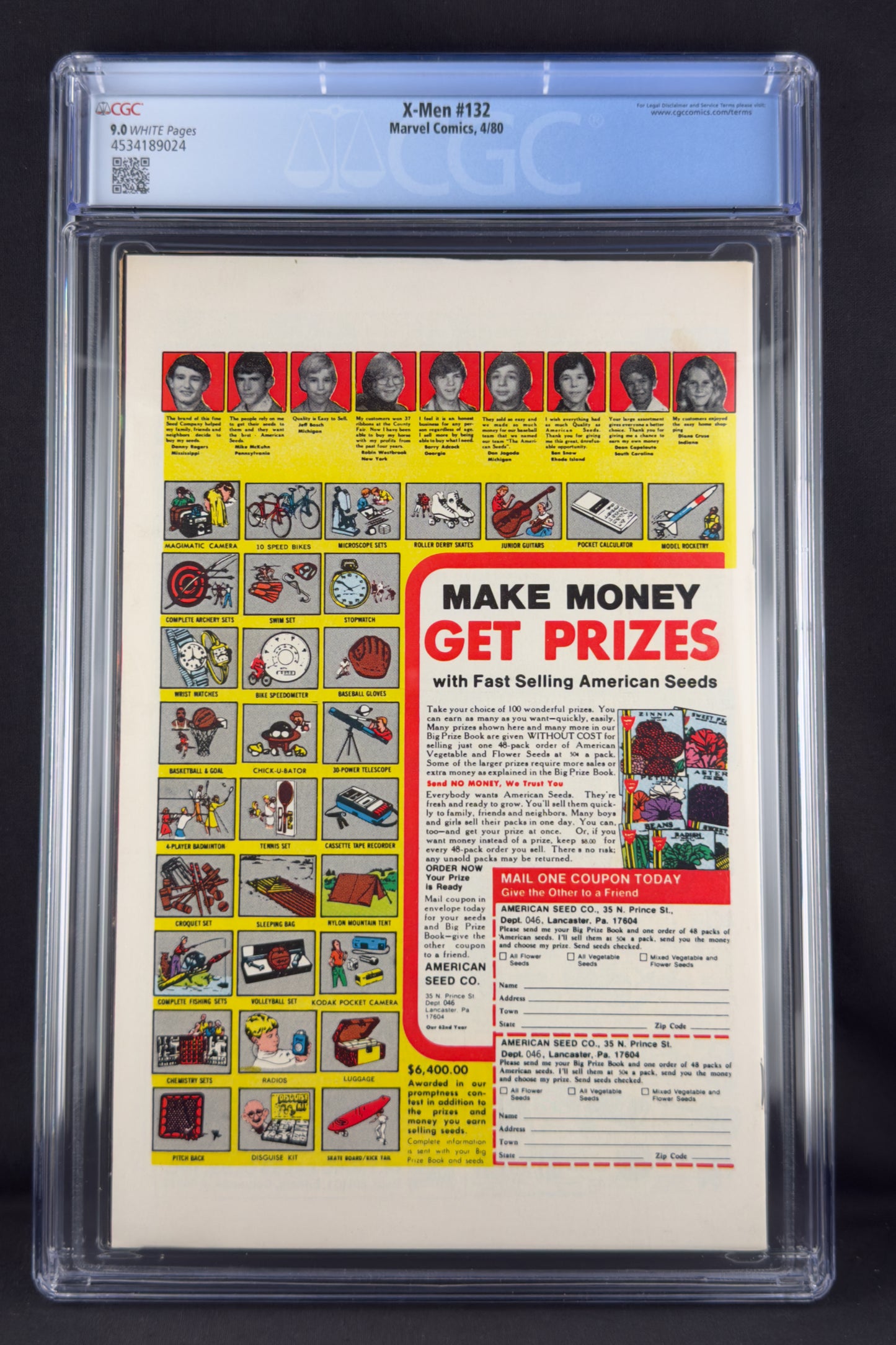 X-Men #132 (1980) CGC 9.0 - 1st White Queen (Emma Frost) story