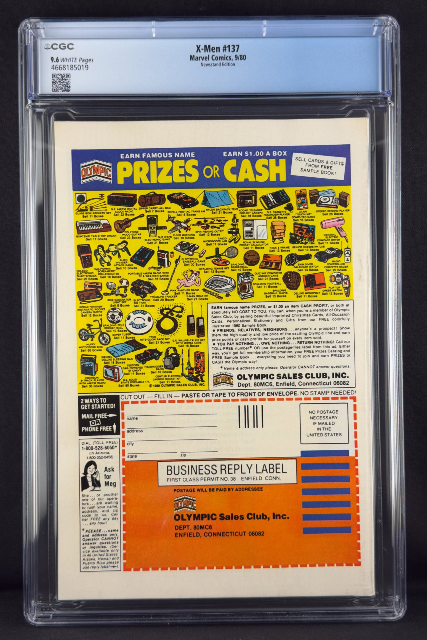 X-Men #137 (1980) CGC 9.6 Newsstand Edition - Death of Phoenix (Jean Grey)