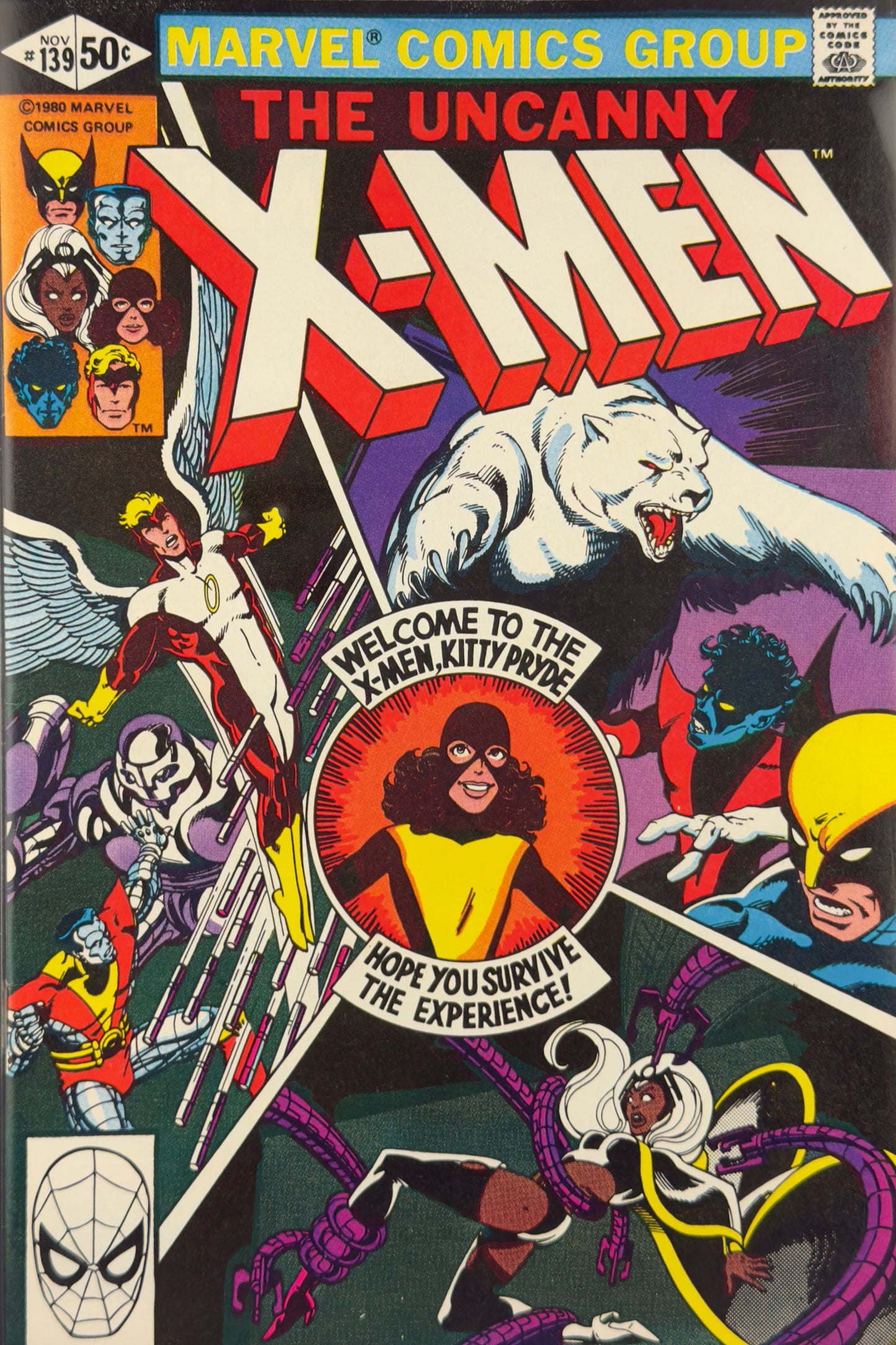 X-Men #139 (1980) CGC 9.0 - 1st app Heather Hudson - Kitty Pryde - Wolverine