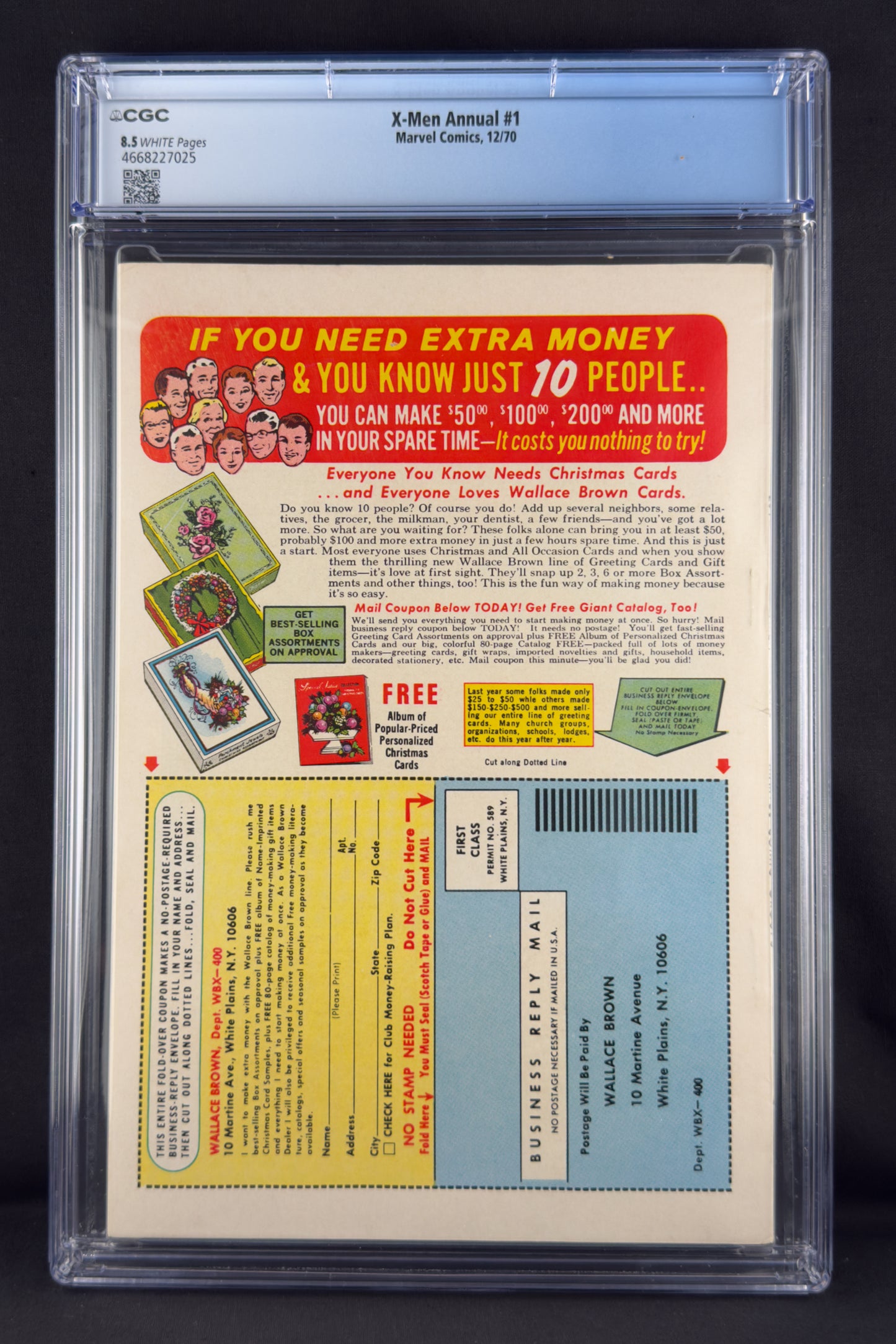 X-Men Annual #1 (1970) CGC 8.5