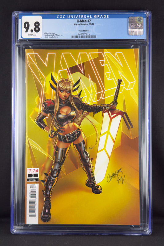 X-Men #2 (2024) CGC 9.8 J. Scott Campbell Variant B