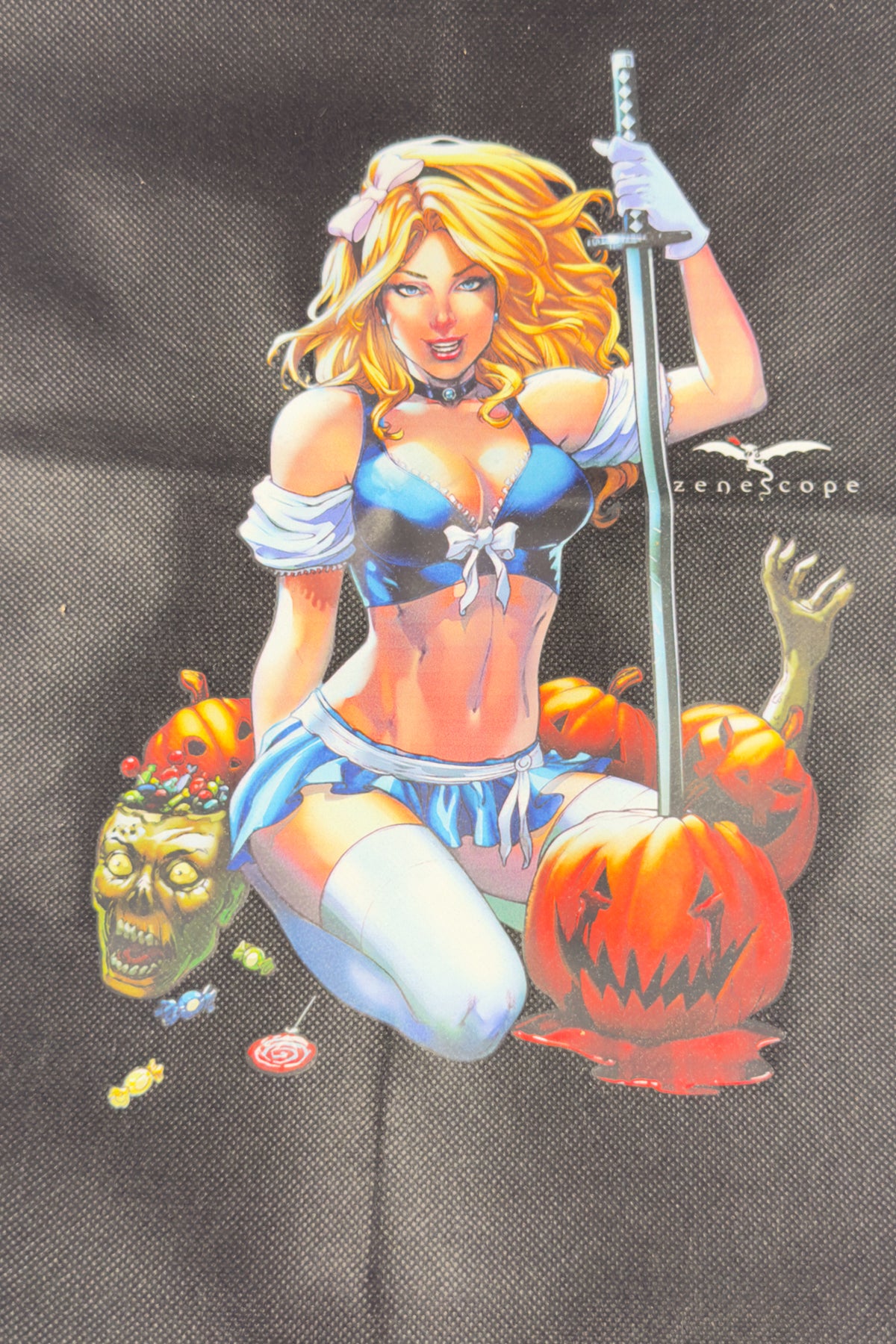 Zenescope Halloween Drawstring Cinch Bag – Comic Art Backpack
